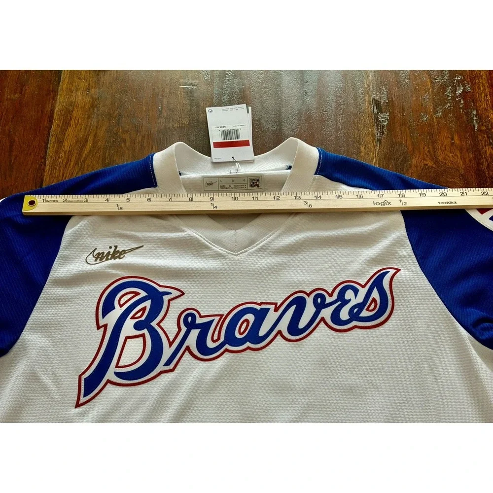 Atlanta Braves~ Phil Niekro #35 Nike Cooperstown Collection~ Jersey Size (L) NWT